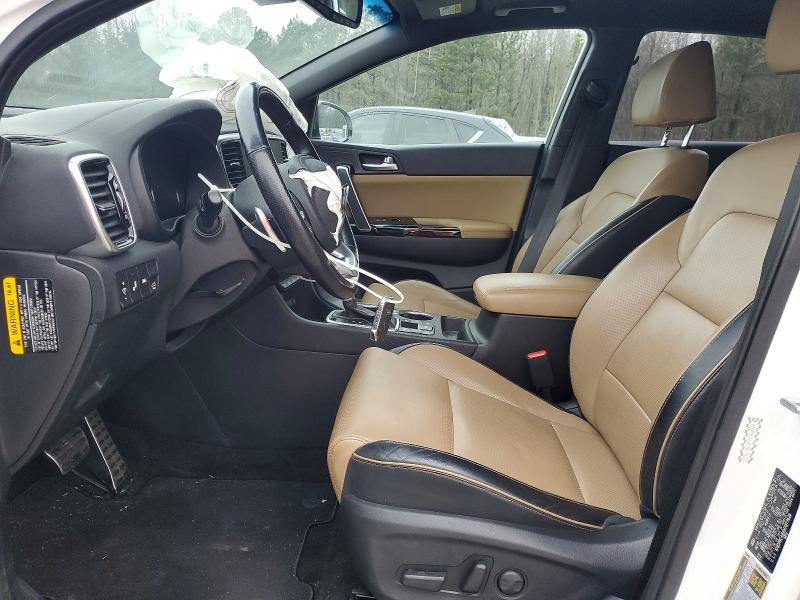 2021 Kia Sportage VIN KNDPRCA64M7877628 COPART salvage auction — FRONT END, Md - Cert Of Salvage > 75% Damage, sold $525 on 2026-07-29 (photo 7)
