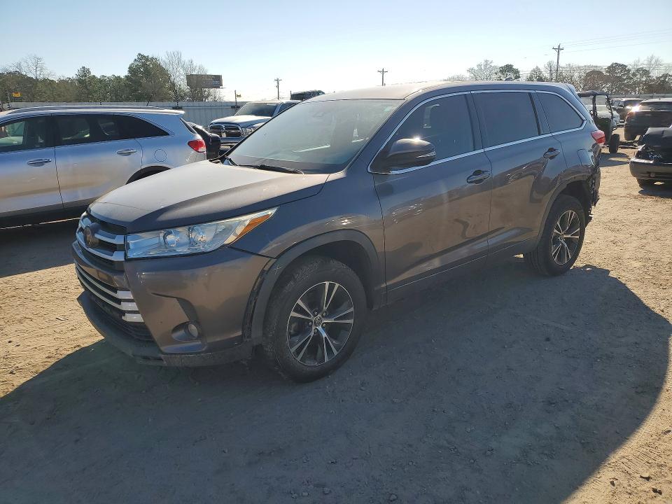 2019 Toyota Highlander VIN 5TDZZRFH1KS308518 COPART salvage auction — REAR END, AL - CERT OF TITLE-SALVAGE TITLE, sold $5,500 on 2026-07-23 (photo 1)