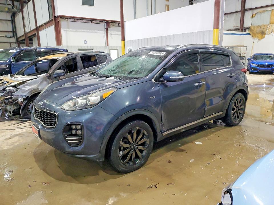 2019 Kia Sportage VIN KNDPNCAC6K7536729 COPART salvage auction — SIDE, Salvage Title, sold $3,650 on 2026-07-29 (photo 1)