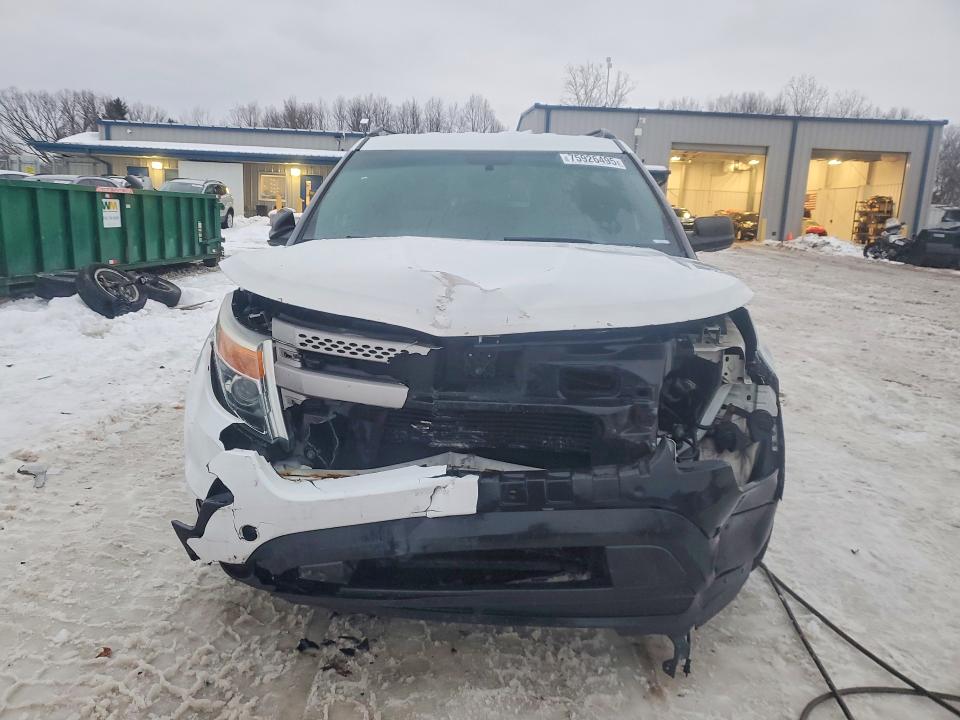 2013 Ford Explorer VIN 1FM5K7B97DGB76900 COPART salvage auction — FRONT END, MI - CERTIFICATE OF TITLE, sold $550 on 2026-07-02 (photo 5)