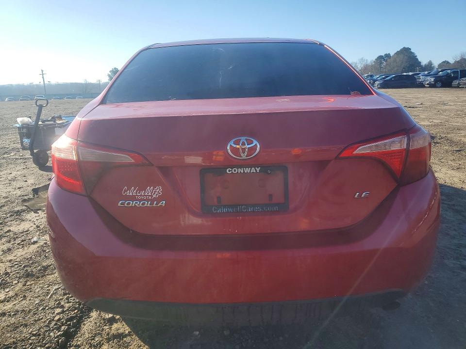 2018 Toyota Corolla VIN 5YFBURHE9JP747184 COPART salvage auction — FRONT END, AR - CERT OF TITLE-SALVAGE, sold $2,450 on 2026-07-08 (photo 6)
