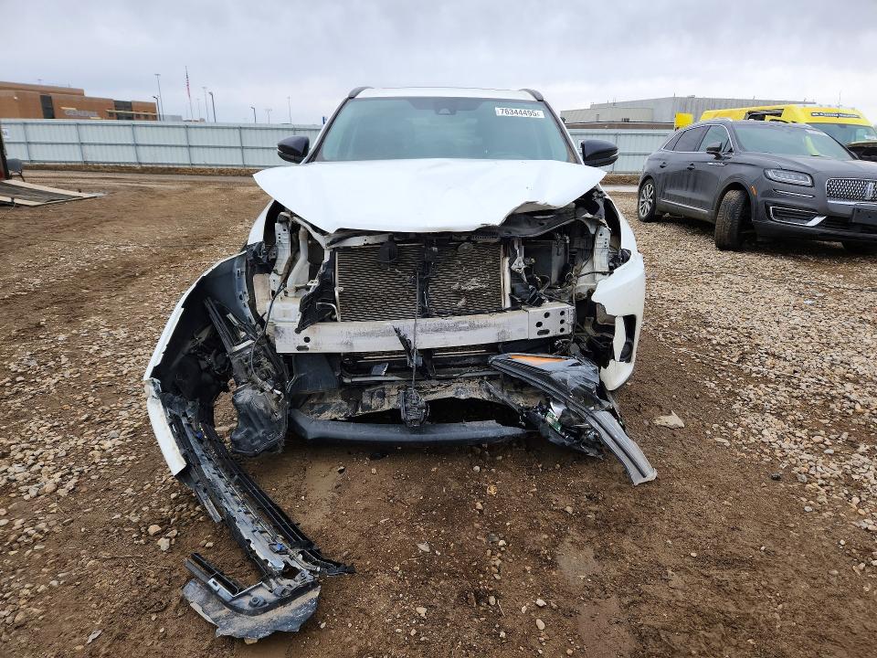 2019 Toyota Highlander VIN 5TDJZRFH4KS970185 COPART salvage auction — FRONT END, Mn - Cert Of Title-Salvage, sold $4,850 on 2026-07-20 (photo 5)