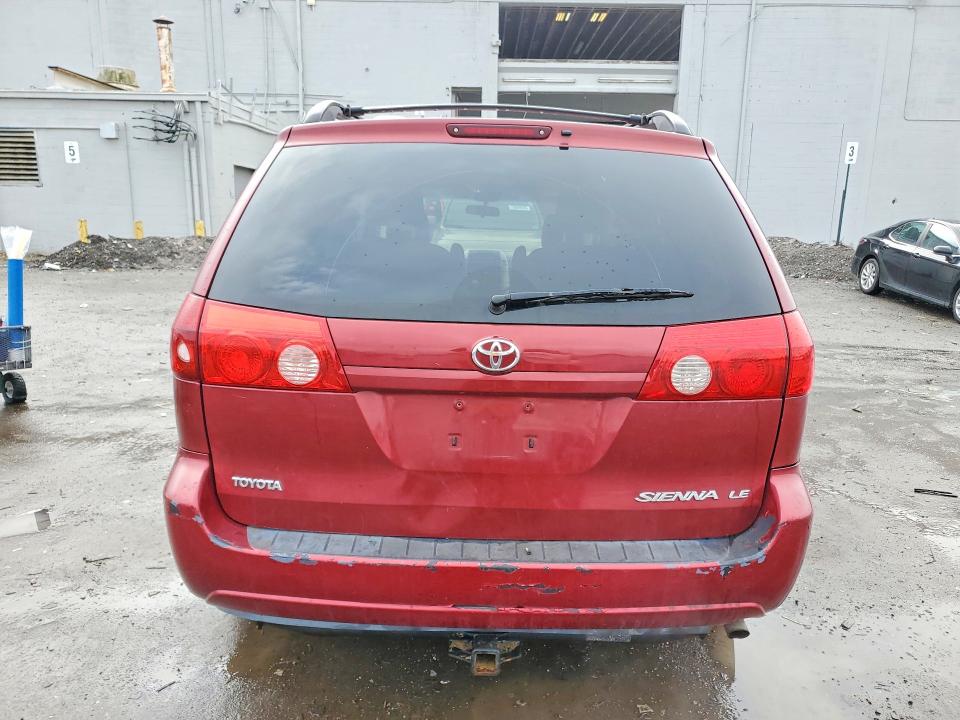 2006 Toyota Sienna VIN 5TDZA23C06S549726 COPART salvage auction — FRONT END, Va - Cert Of Title - Salvage, sold $575 on 2026-07-08 (photo 6)