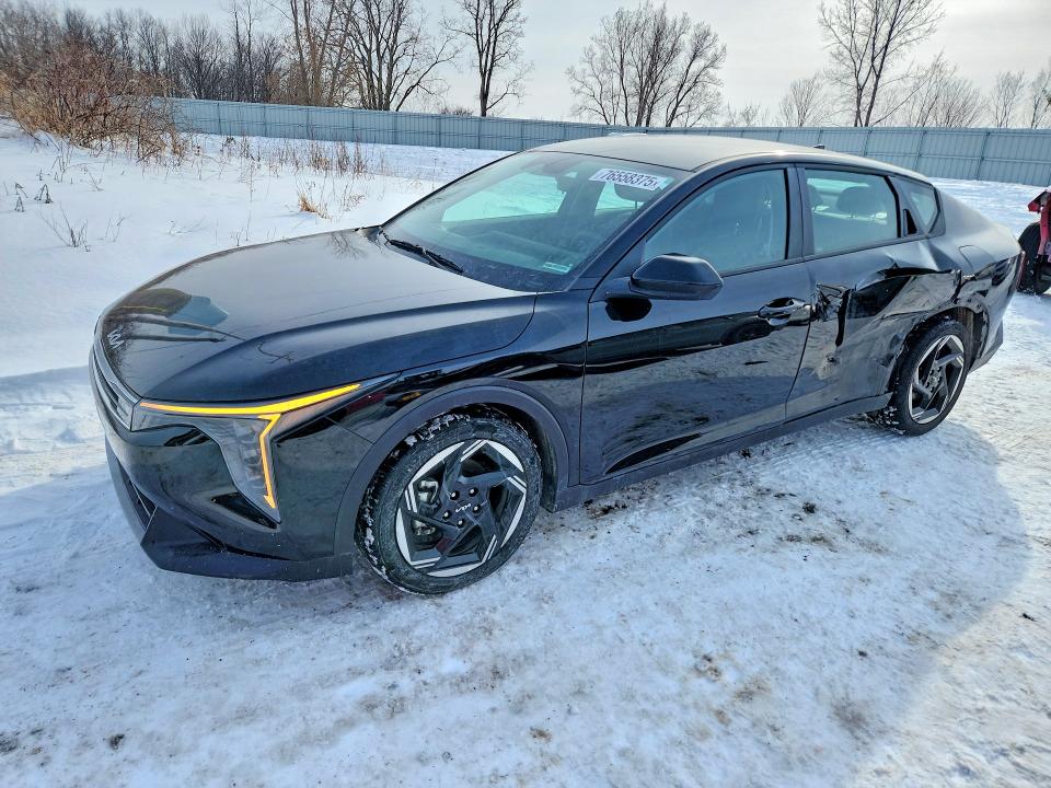 2025 Kia K4 VIN 3KPFU4DE3SE169404 COPART salvage auction — SIDE, Mi - Certificate Of Title, sold $9,200 on 2026-07-09 (photo 1)