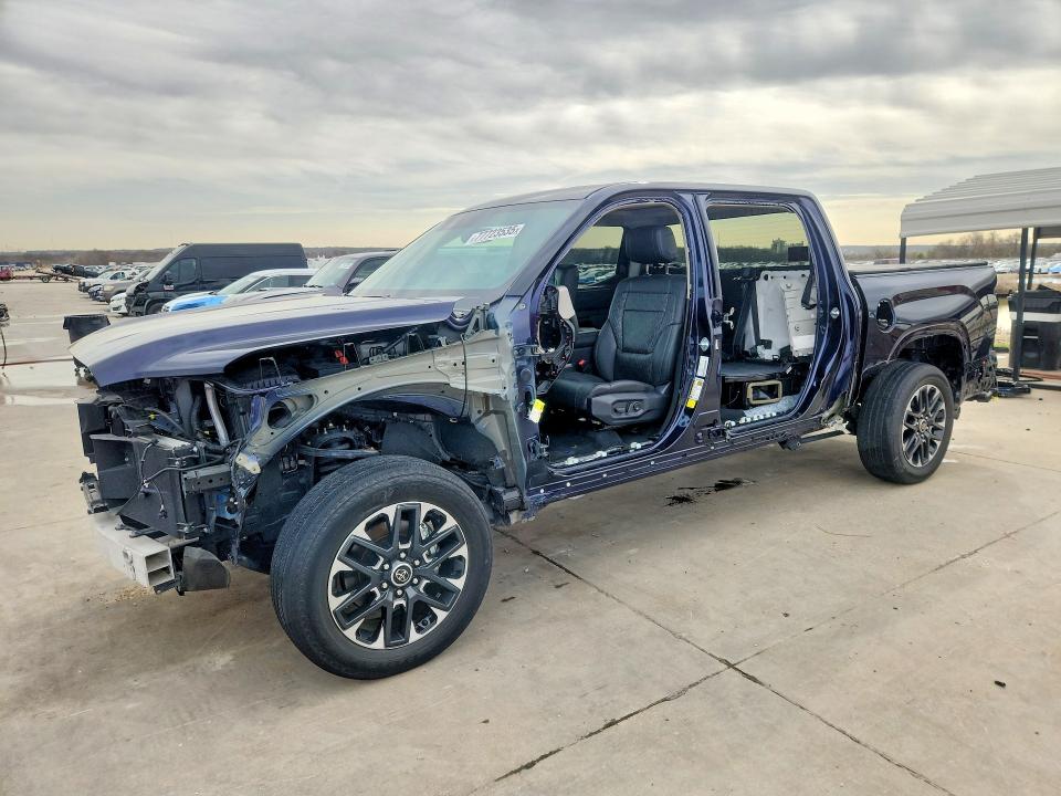 2023 Toyota Tundra VIN 5TFJC5DB2PX036925 COPART salvage auction — Front End, TX - CERTIFICATE OF TITLE, sold $21,600 on 2026-05-14 (photo 1)