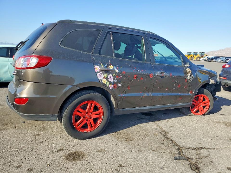 2012 Hyundai Santa fe VIN 5XYZG3AB6CG151721 COPART salvage auction — FRONT END, Salvage Title, sold $300 on 2026-07-15 (photo 3)