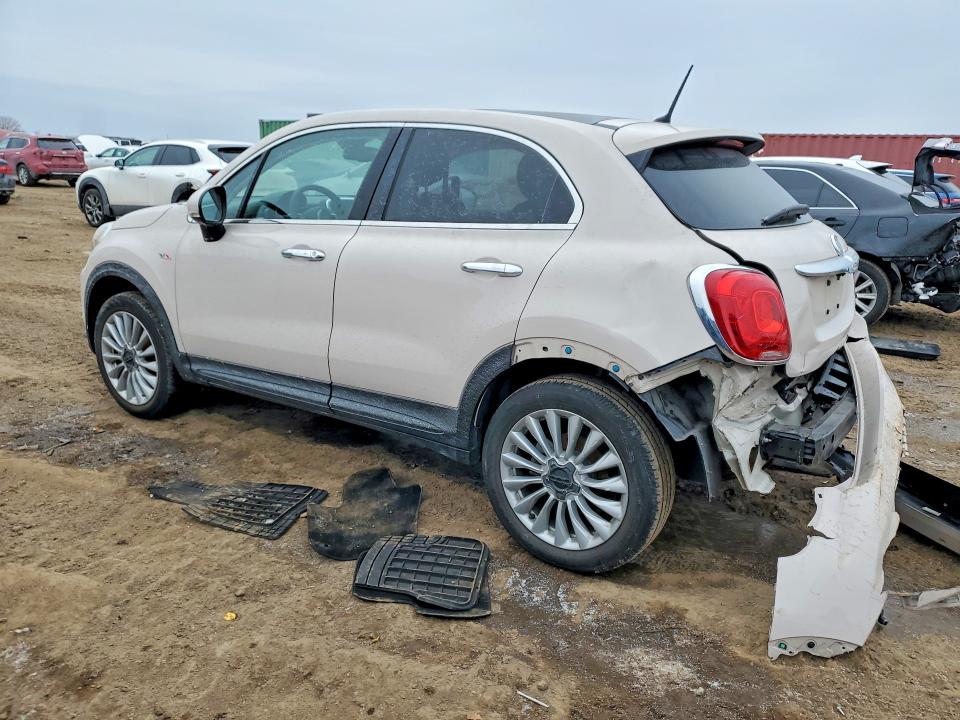 2016 Fiat 500x VIN ZFBCFYDT4GP501122 COPART salvage auction — REAR END, Il - Salvage Certificate, sold $2,250 on 2026-08-13 (photo 2)