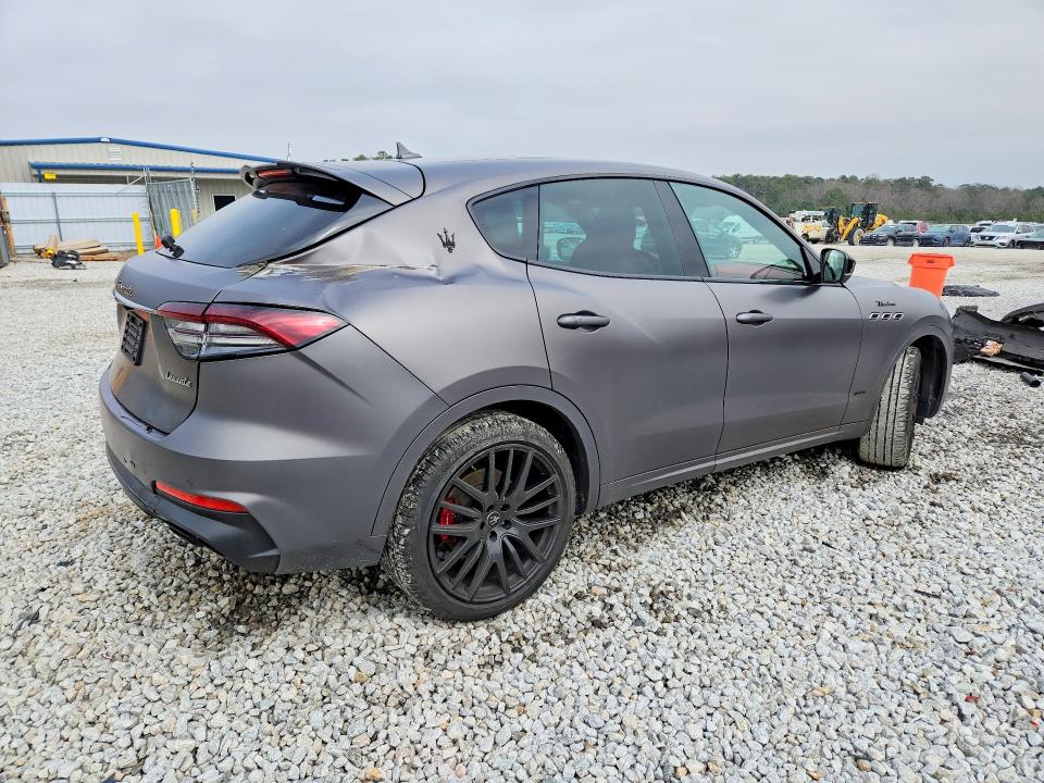 2022 Maserati Levante VIN ZN661YUM0NX381476 COPART salvage auction — FRONT END, Pa - Certificate Of Salvage, sold $19,000 on 2026-07-02 (photo 3)