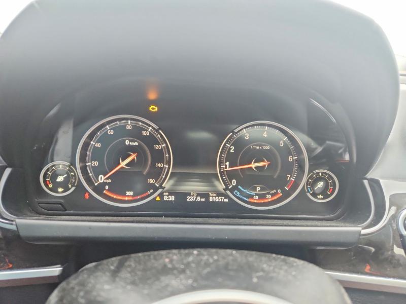2014 BMW 6 series VIN WBA6A0C57ED317172 COPART salvage auction — FRONT END, La - Cert Of Title-Salvage, sold $4,100 on 2026-07-27 (photo 9)