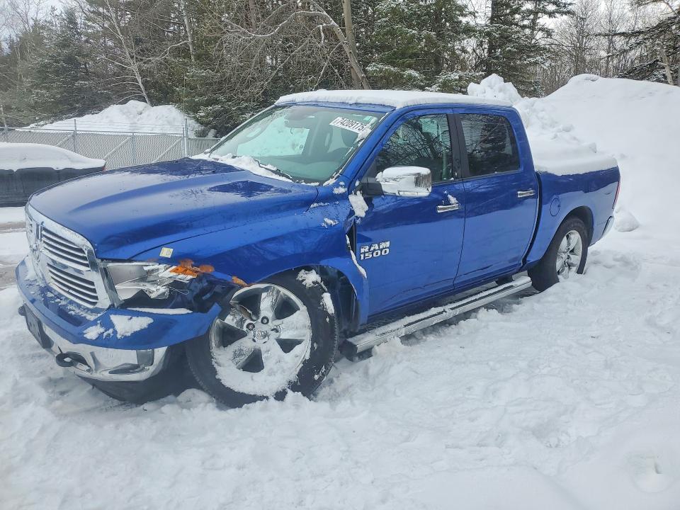 2018 Ram 1500 VIN 1C6RR7LT2JS101839 COPART salvage auction — FRONT END, Salvage Title, sold $6,900 on 2026-08-06 (photo 1)