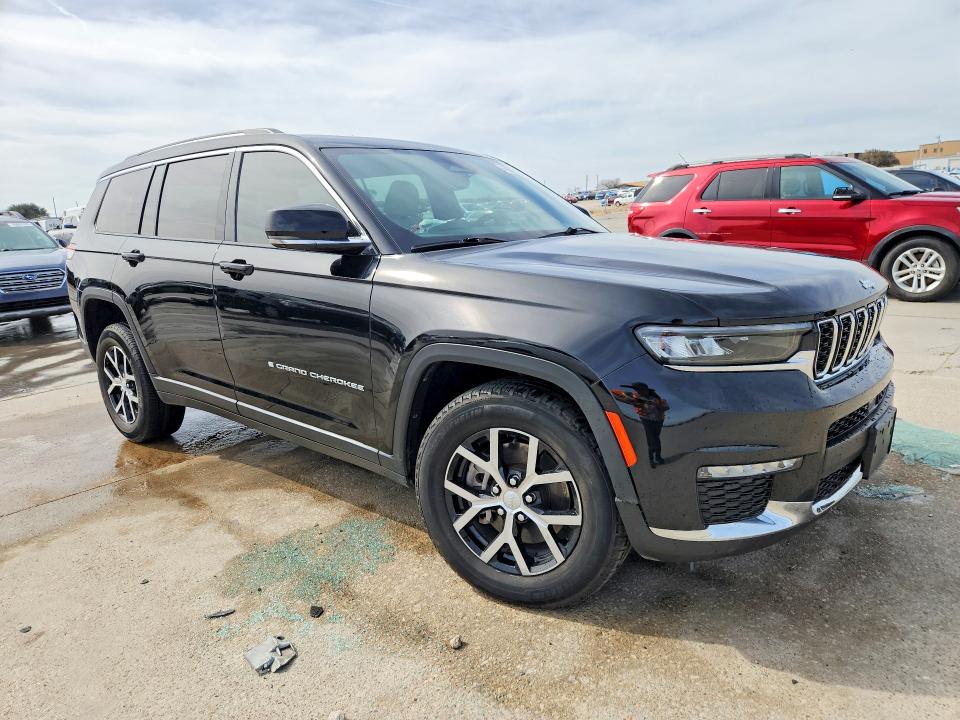 2023 Jeep Grand cherokee VIN 1C4RJKBG3P8832230 COPART salvage auction — FRONT END, Tx - Certificate Of Title, sold $9,000 on 2026-07-09 (photo 4)