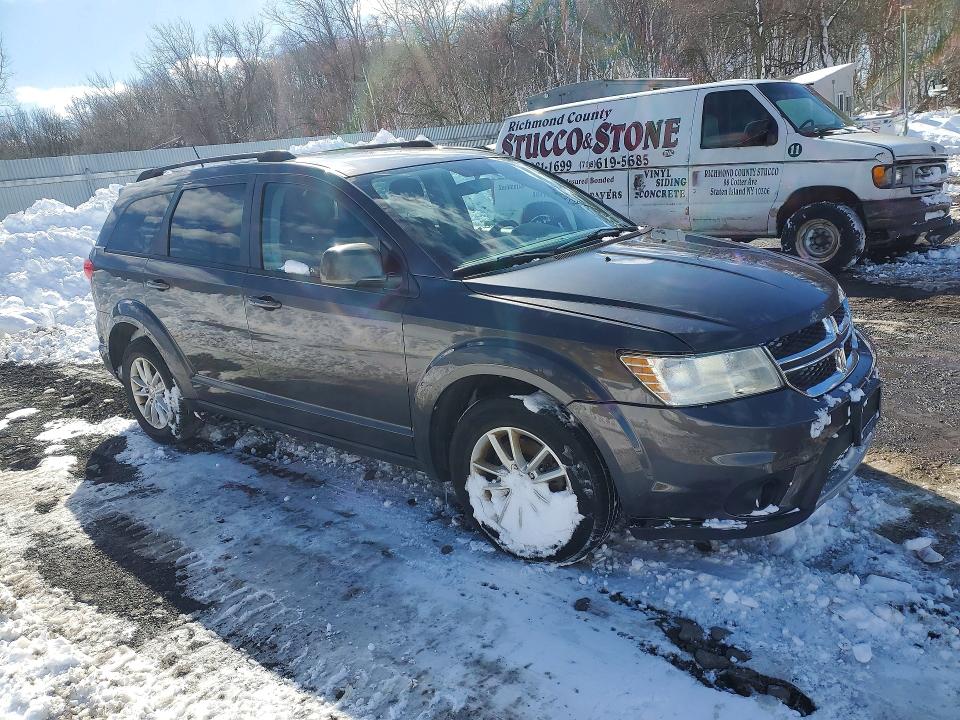 2017 Dodge Journey VIN 3C4PDDBG0HT703360 COPART salvage auction — FRONT END, Ny - Certificate Of Title, sold $1,200 on 2026-07-02 (photo 4)