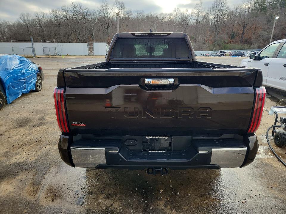 2024 Toyota Tundra VIN 5TFMC5BC2RX001197 COPART salvage auction — Front End, MS - CERTIFICATE OF TITLE, sold $25,250 on 2026-03-12 (photo 6)