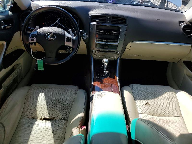 2012 Lexus Is VIN JTHCF5C21C5059490 COPART salvage auction — FRONT END, In - Certificate Of Title (P), sold $2,150 on 2026-07-02 (photo 8)