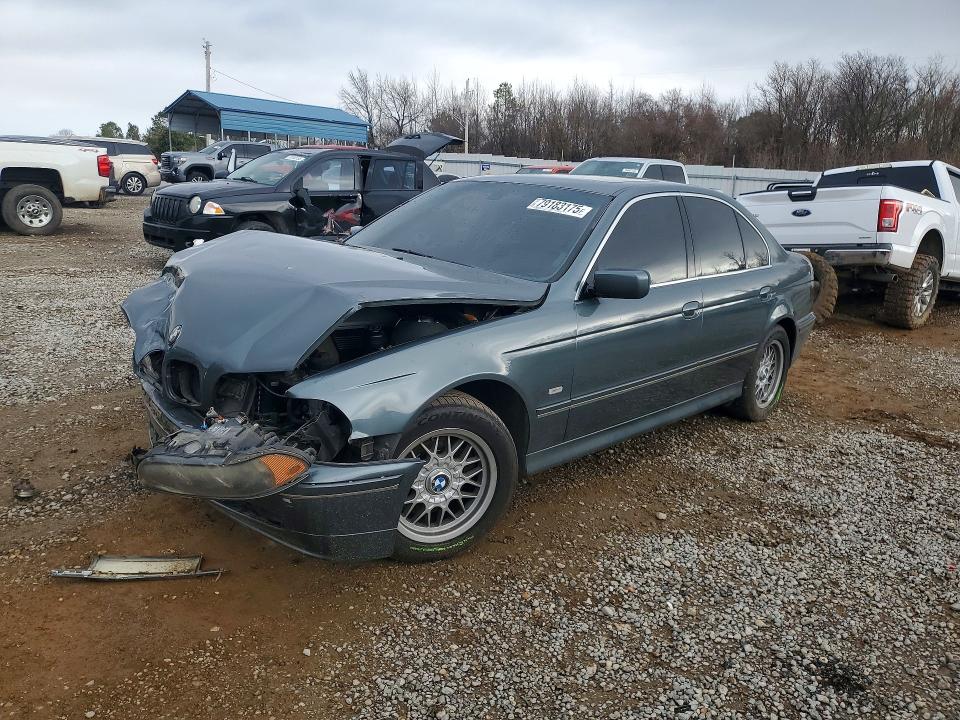 2003 BMW 5 series VIN WBADN634X3GN88129 COPART salvage auction — FRONT END, Tn - Salvage Certificate, sold $1,300 on 2026-07-14 (photo 1)
