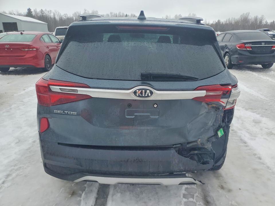 2021 Kia Seltos VIN KNDEP2AA1M7191431 COPART salvage auction — REAR END, Salvage Title, sold $5,600 on 2026-07-09 (photo 6)