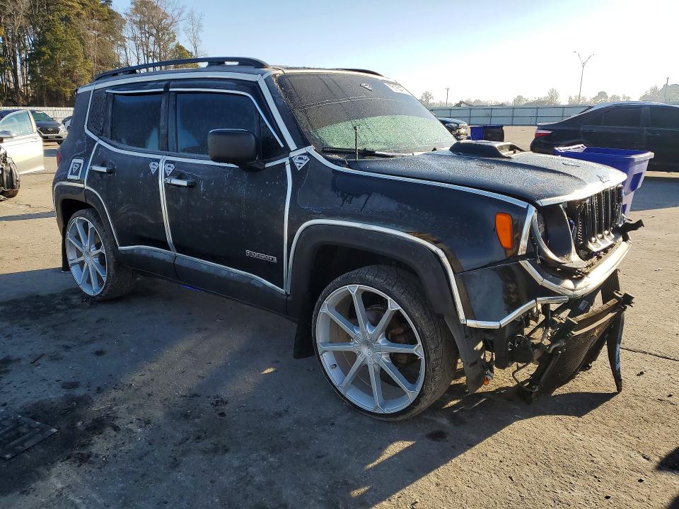 2017 Jeep Renegade VIN ZACCJBAB4HPF21301 COPART salvage auction — FRONT END, Nc - Salvage Certificate Of Title, sold $1,150 on 2026-07-09 (photo 4)
