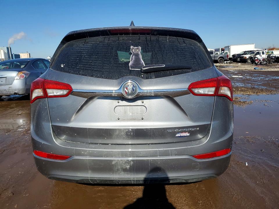 2020 Buick Envision VIN LRBFXCSA9LD112904 COPART salvage auction — FRONT END, Il - Salvage Certificate, sold $2,000 on 2026-07-31 (photo 6)