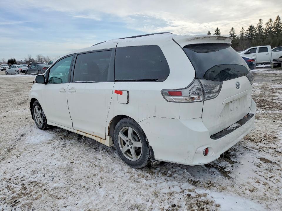 2011 Toyota Sienna VIN 5TDXK3DC3BS175194 COPART salvage auction — FRONT END, ON - PERMIT SALVAGE, sold $2,550 on 2026-07-16 (photo 2)