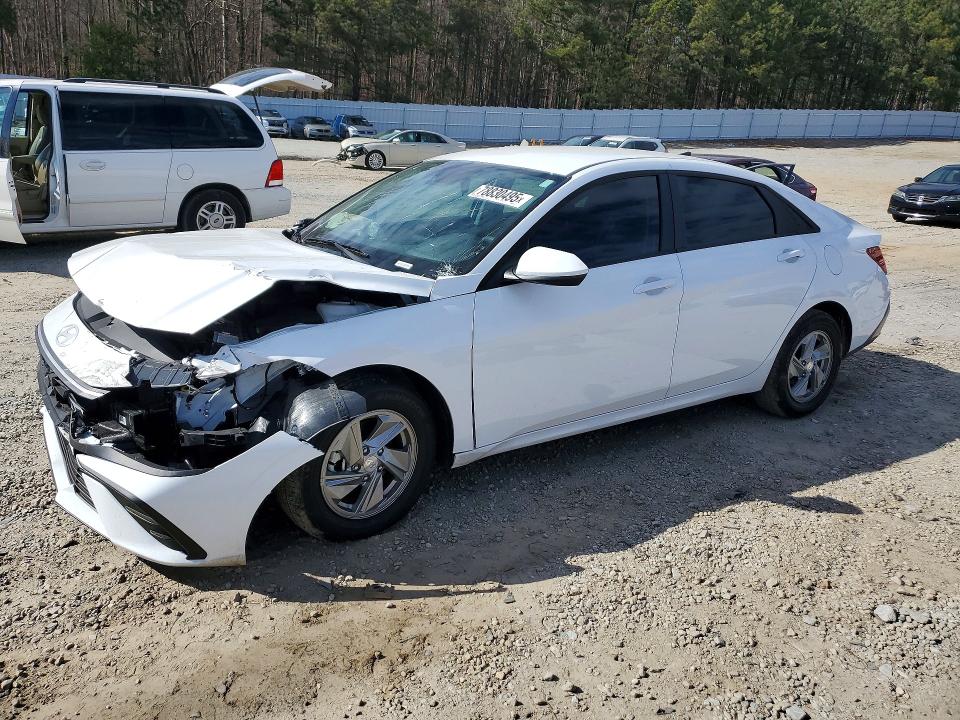 2025 Hyundai Elantra VIN KMHLL4DG0SU078210 COPART salvage auction — FRONT END, Ga - Cert Of Title-Salvage, sold $5,100 on 2026-07-08 (photo 1)