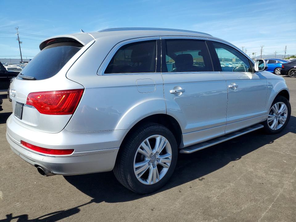 2013 Audi Q7 VIN WA1DGAFEXDD008699 COPART salvage auction — MINOR DENT/SCRATCHES, Mt - Dis/Dlr/Exp Only Clean Title, sold $1,650 on 2026-07-08 (photo 3)
