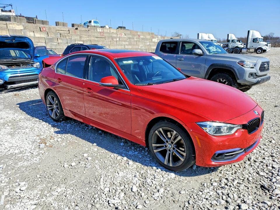 2017 BMW 3er VIN WBA8D9G30HNU66454 COPART salvage auction — REAR END, Oh - Cert Of Title-Salvage, sold $4,000 on 2026-07-31 (photo 4)