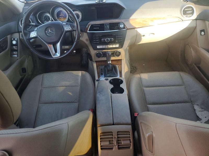 2012 Mercedes-benz VIN WDDGF4HB1CA624386 COPART salvage auction — FRONT END, Id - Salvage Certificate Of Title, sold $275 on 2026-07-14 (photo 8)