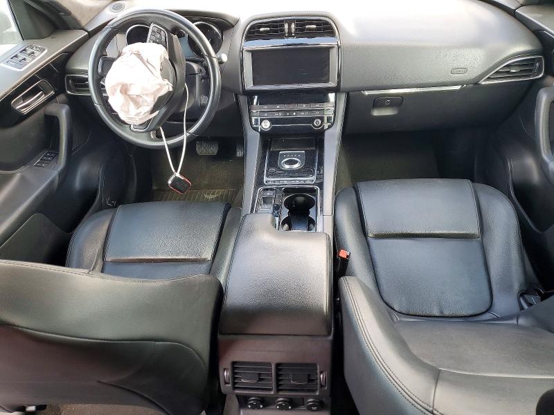 2020 Jaguar F-pace VIN SADCJ2FX9LA618303 COPART salvage auction — FRONT END, Salvage Title, sold $1,400 on 2026-07-28 (photo 8)