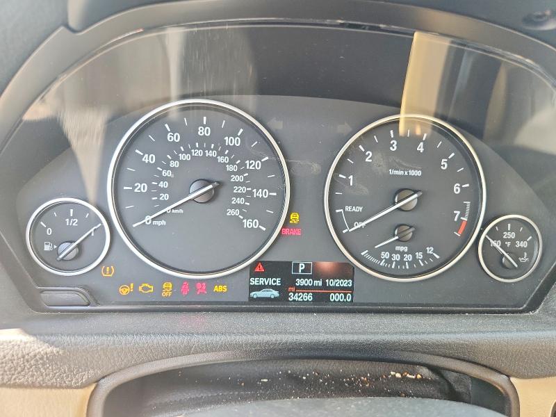2015 BMW 3 series VIN WBA3C3C5XFK203095 COPART salvage auction — UNDERCARRIAGE, Ut - Flood/Salvage Cert. Of Title, sold $5,000 on 2026-07-28 (photo 9)