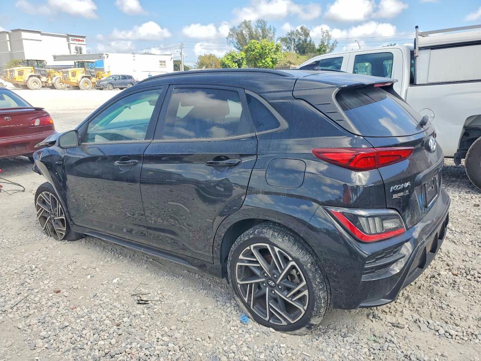 2022 Hyundai Kona VIN KM8K33A34NU868461 COPART salvage auction — FRONT END, Fl - Cert Of Title Slvg Rebuildable, sold $3,850 on 2026-07-14 (photo 2)