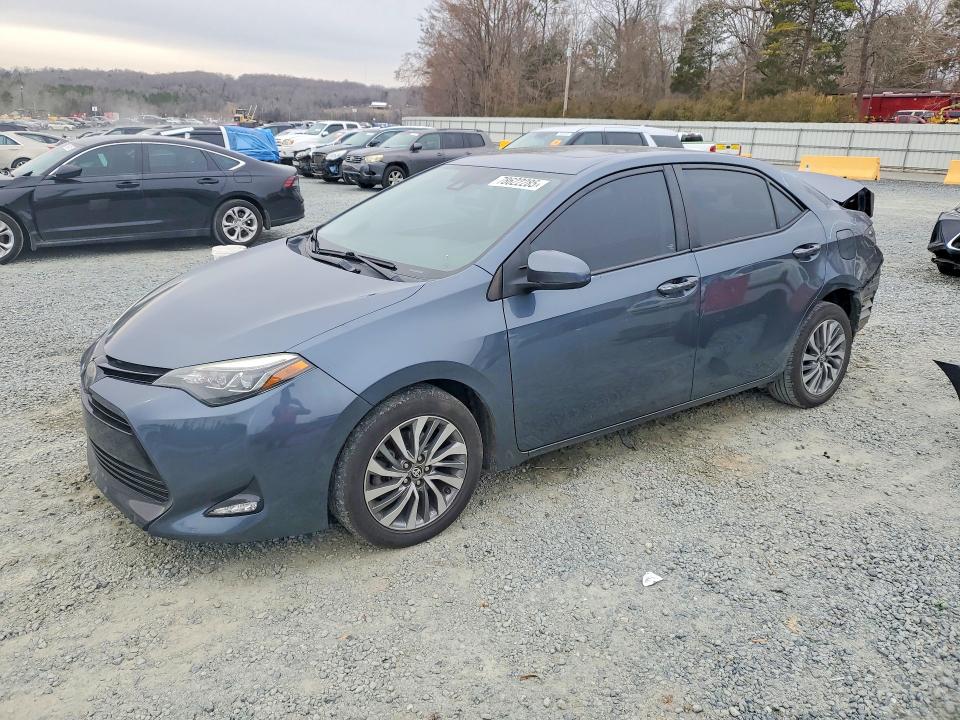 2017 Toyota Corolla VIN 2T1BURHE1HC962407 COPART salvage auction — REAR END, Nc - Salvage Certificate Of Title, sold $1,100 on 2026-07-30 (photo 1)