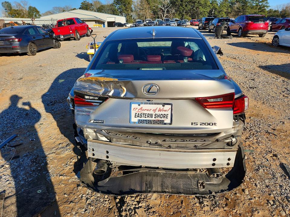 2016 Lexus VIN JTHBA1D26G5026301 COPART salvage auction — REAR END, Al - Cert Of Title-Salvage Title, sold $2,450 on 2026-07-27 (photo 6)