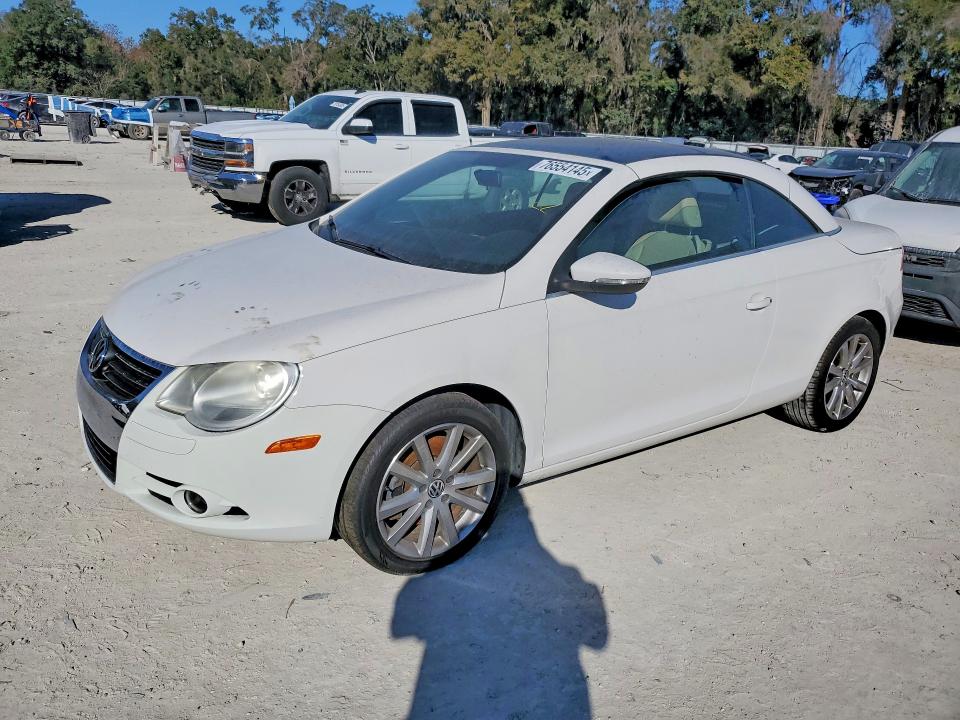 2009 Volkswagen Eos VIN WVWBA71F59V008645 COPART salvage auction — MECHANICAL, Fl - Certificate Of Title, sold $450 on 2026-07-21 (photo 1)