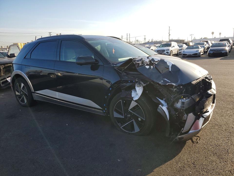 2025 Hyundai Ioniq VIN 7YAKR4DA6SY001210 COPART salvage auction — FRONT END, CA - SALVAGE CERTIFICATE, sold $12,200 on 2026-08-19 (photo 4)