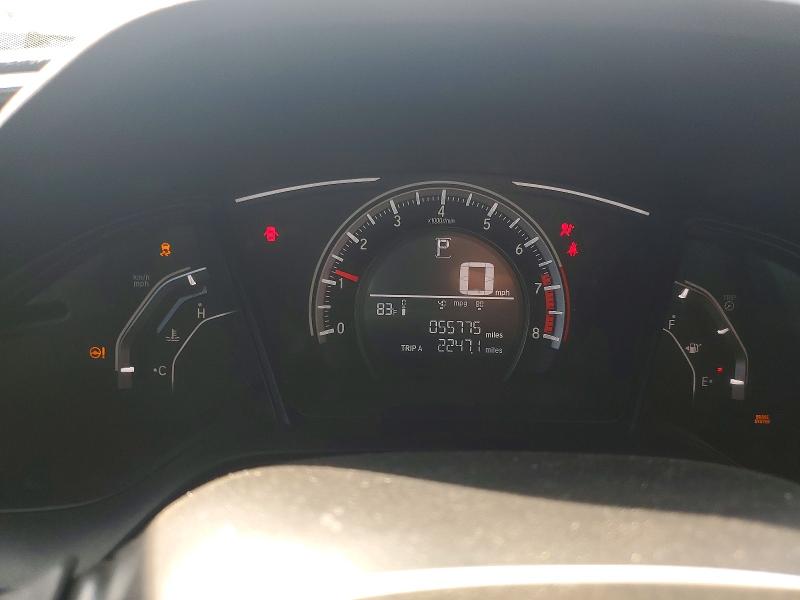 2018 Honda Civic VIN 2HGFC2F55JH609244 COPART salvage auction — SIDE, Ca - Salvage Certificate, sold $4,700 on 2026-07-02 (photo 9)