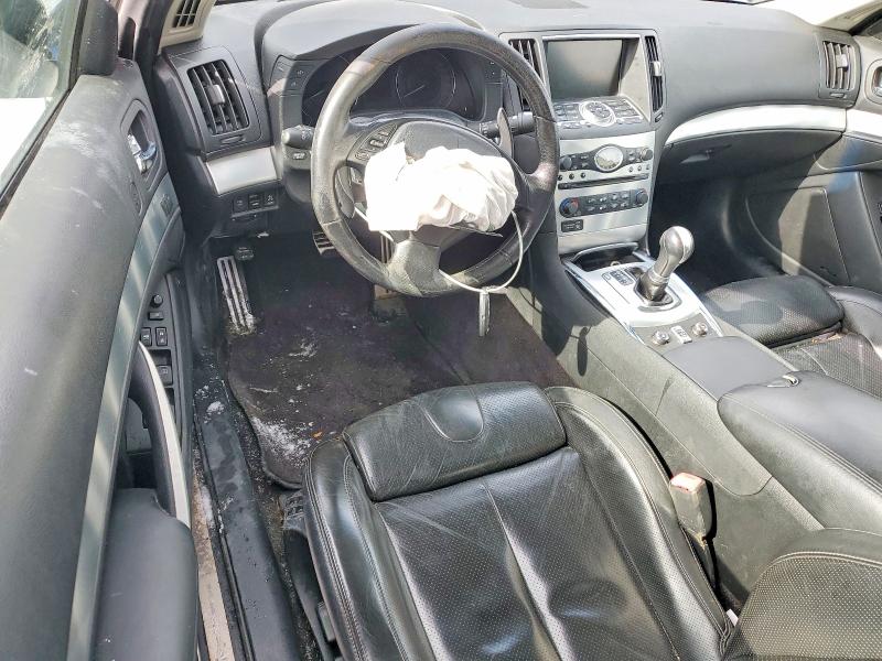 2010 Infiniti G VIN JN1CV6FE2AM351428 COPART salvage auction — FRONT END, On - Permit Salvage, sold $400 on 2026-07-09 (photo 8)
