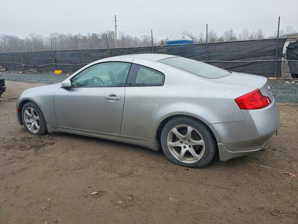 2004 Infiniti G35 VIN JNKCV54E94M808670 COPART salvage auction — MECHANICAL, MD - PARTS ONLY-NO TITLE LETTER, sold $375 on 2026-07-16 (photo 2)