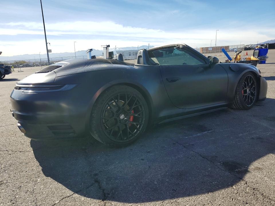 2022 Porsche VIN WP0CB2A95NS245601 COPART salvage auction — UNDERCARRIAGE, Salvage Title, sold $48,750 on 2026-07-27 (photo 3)