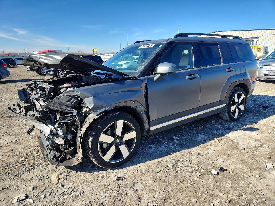 2025 Hyundai Santa fe VIN 5NMP4DGL2SH093598 COPART salvage auction — FRONT END, IL - SALVAGE CERTIFICATE, sold $9,200 on 2026-07-09 (photo 1)