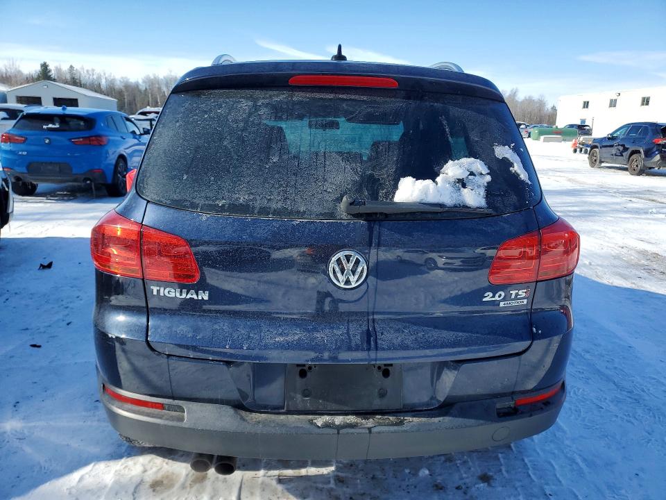 2015 Volkswagen Tiguan VIN WVGJV7AX1FW553557 COPART salvage auction — FRONT END, Salvage Title, sold $1,750 on 2026-07-14 (photo 6)