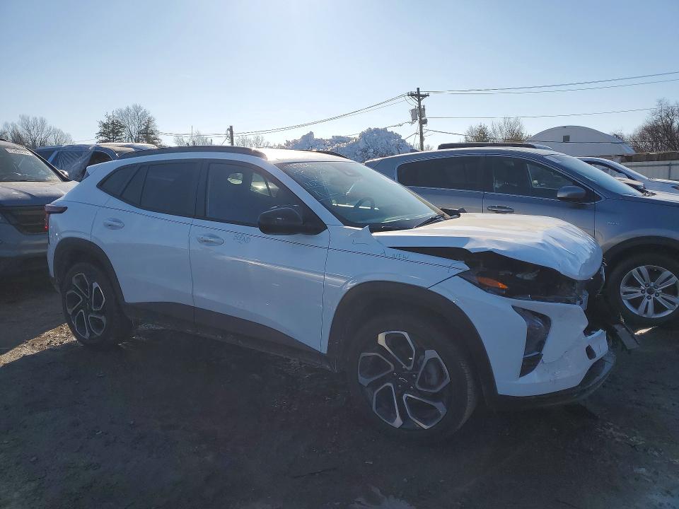 2024 Chevrolet Trax VIN KL77LJE22RC031443 COPART salvage auction — FRONT END, Nj - Cert Of Title-Salvage, sold $375 on 2026-07-31 (photo 4)
