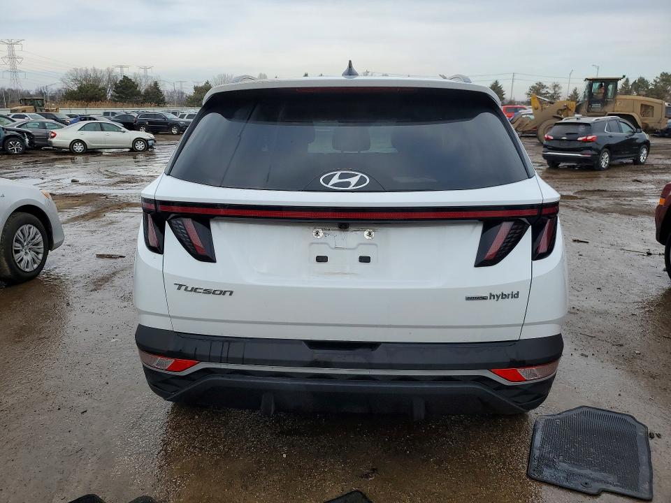 2023 Hyundai Tucson VIN KM8JFCA18PU096034 COPART salvage auction — FRONT END, Il - Salvage Certificate, sold $9,700 on 2026-07-09 (photo 6)