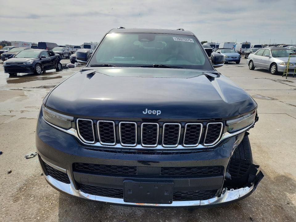 2023 Jeep Grand cherokee VIN 1C4RJKBG3P8832230 COPART salvage auction — FRONT END, Tx - Certificate Of Title, sold $9,000 on 2026-07-09 (photo 5)