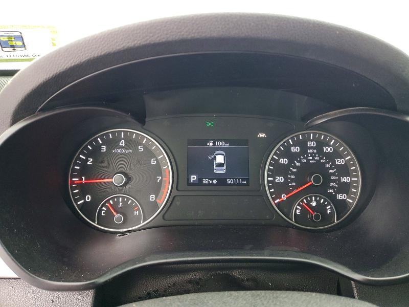 2019 Kia Optima VIN 5XXGT4L38KG346849 COPART salvage auction — REAR END, Nj - Cert Of Title-Salvage, sold $225 on 2026-07-27 (photo 9)