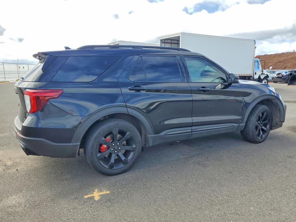 2022 Ford Explorer VIN 1FM5K8GC8NGC20138 COPART salvage auction — FRONT END, Hi - Certificate Of Salvage, sold $150 on 2026-07-27 (photo 3)