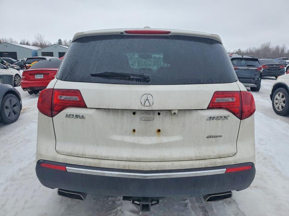2012 Acura Mdx VIN 2HNYD2H66CH002731 COPART salvage auction — FRONT END, On - Permit Salvage, sold $1,850 on 2026-07-02 (photo 6)