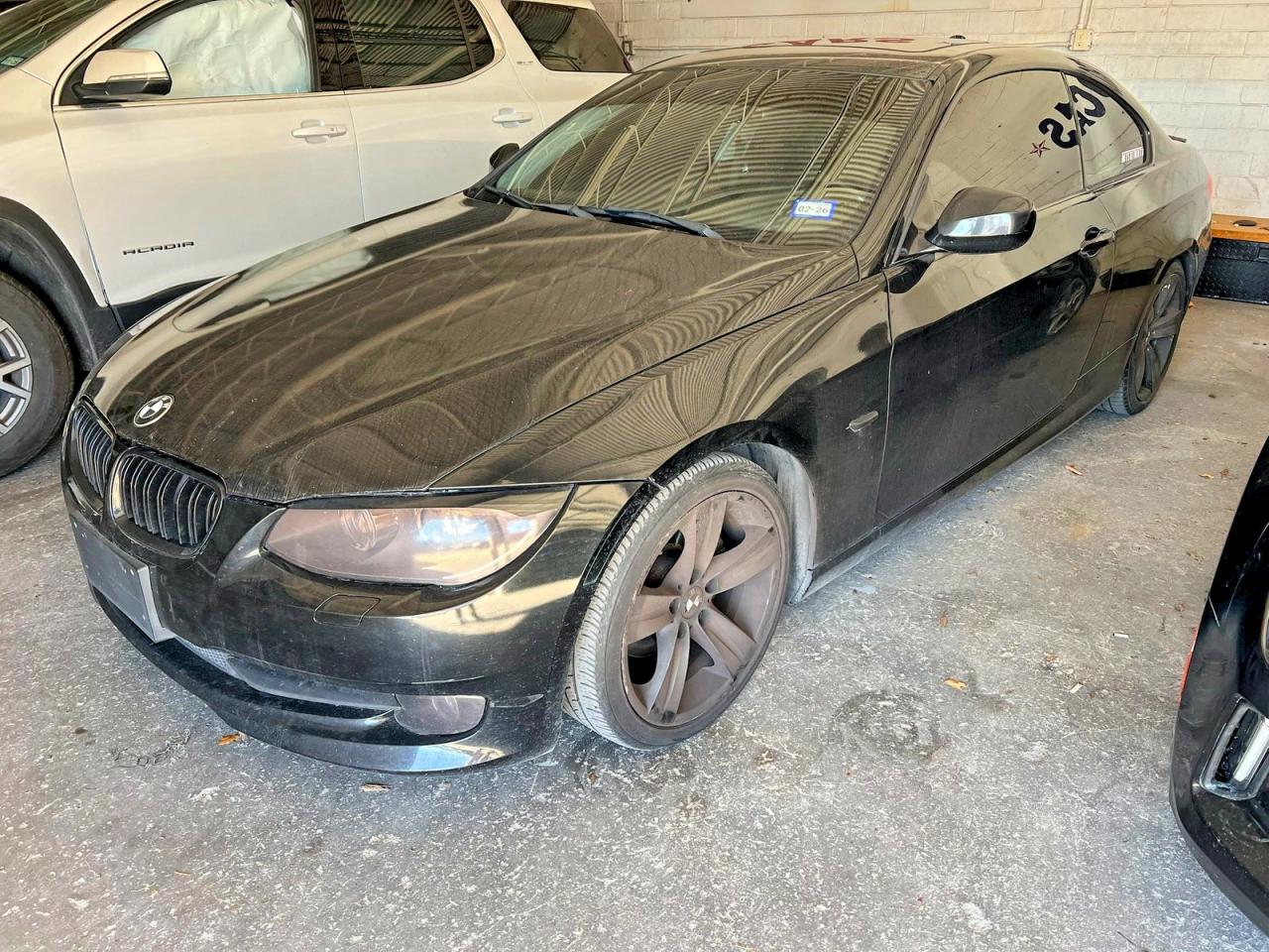2011 BMW 3 Series VIN WBAKE3C50BE557478 COPART salvage auction — Minor Dent/Scratches, TX - CERTIFICATE OF TITLE (P), sold $625 on 2026-03-17 (photo 2)
