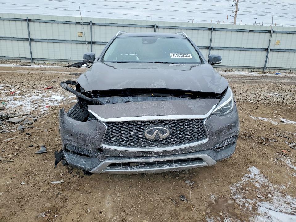 2017 Infiniti Qx30 VIN SJKCH5CR8HA021291 COPART salvage auction — FRONT END, Il - Salvage Certificate, sold $1,100 on 2026-07-09 (photo 5)