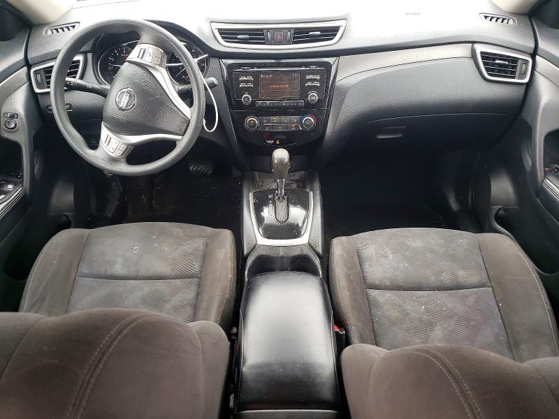 2015 Nissan Rogue VIN KNMAT2MV1FP542964 COPART salvage auction — FRONT END, Tn - Salvage Certificate, sold $600 on 2026-07-09 (photo 8)