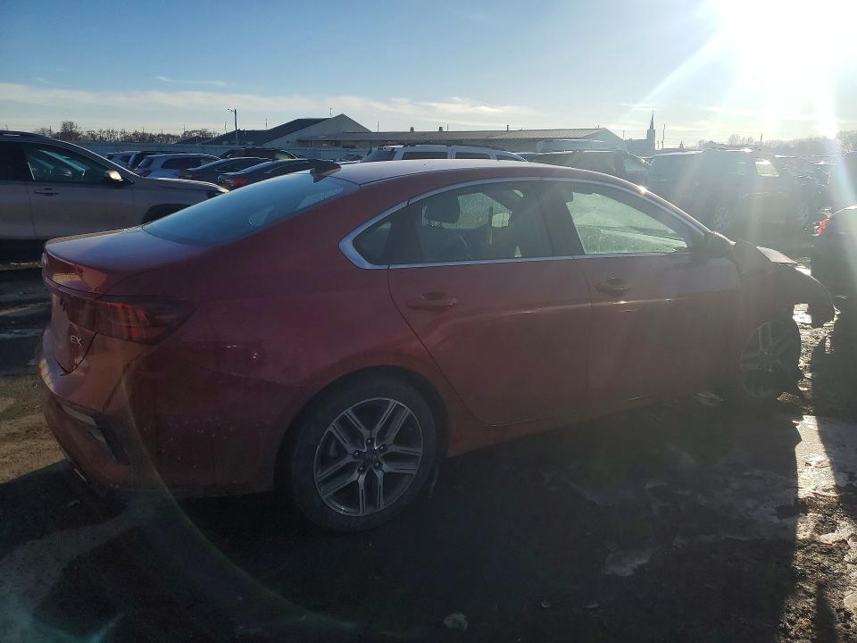 2021 Kia Forte VIN 3KPF54AD0ME290130 COPART salvage auction — FRONT END, In - Bill Of Sale - Parts Only, sold $2,600 on 2026-07-20 (photo 3)
